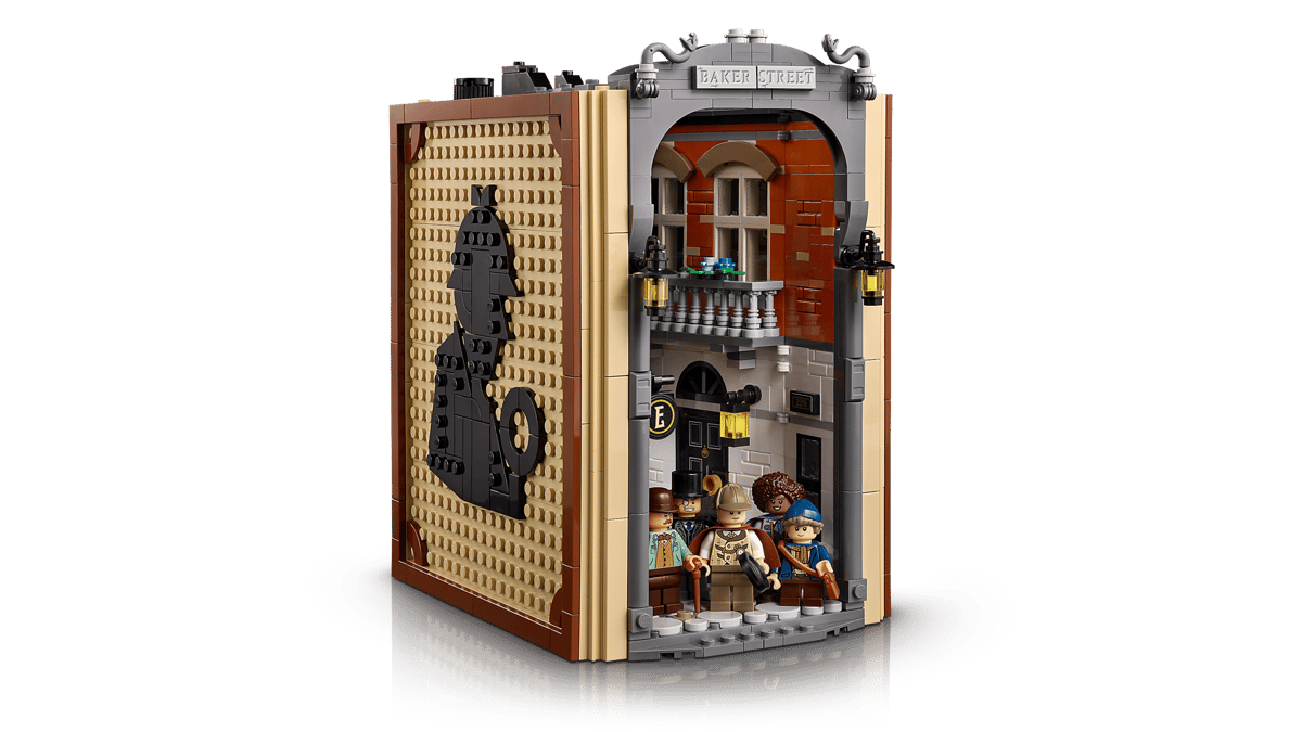🇪🇺 EU Warehouse-wk-blok-Sherlock Holmes Book Nook-10351