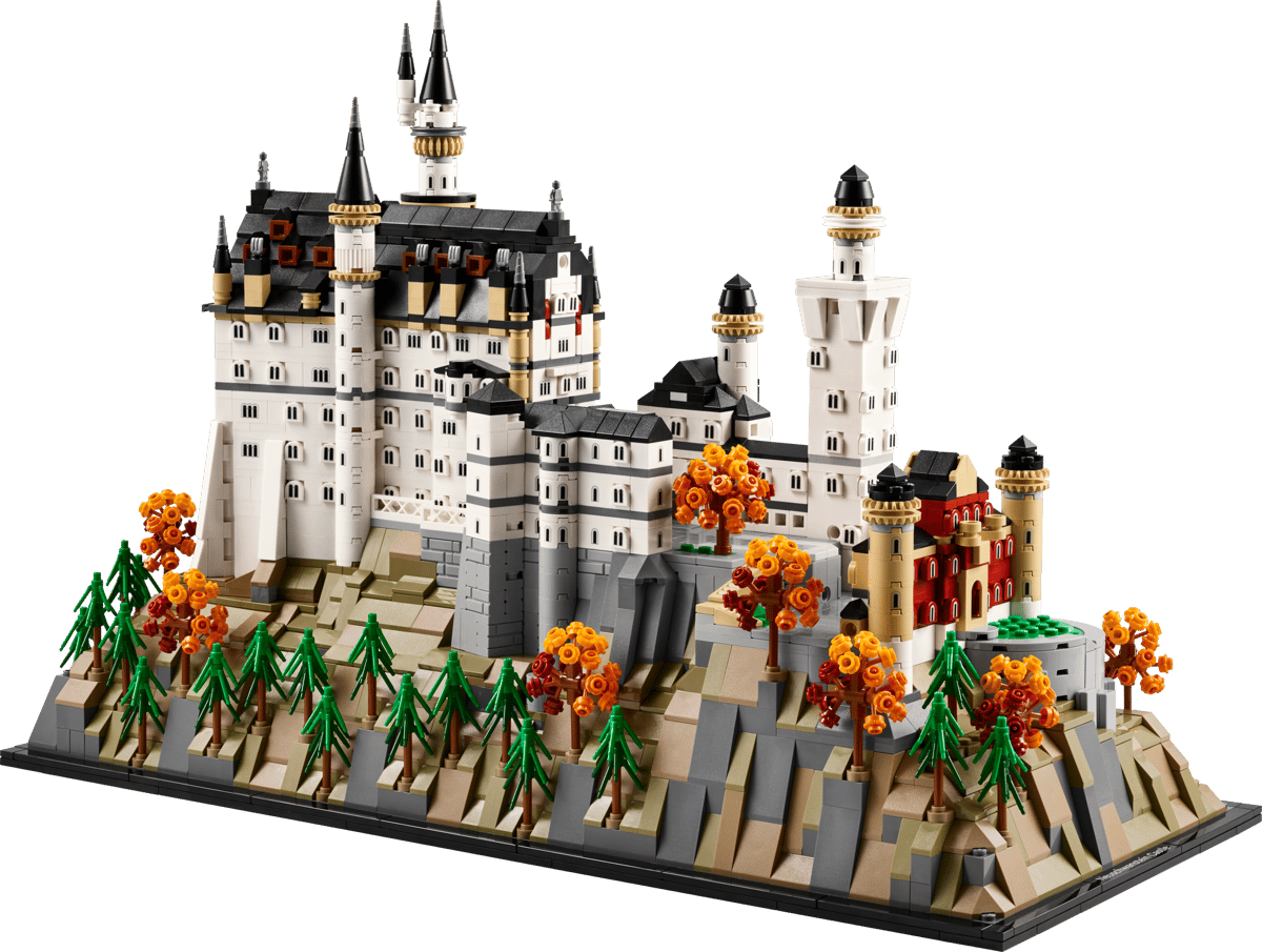 🇪🇺 EU Warehouse-wk-blok-Neuschwanstein Castle-21063