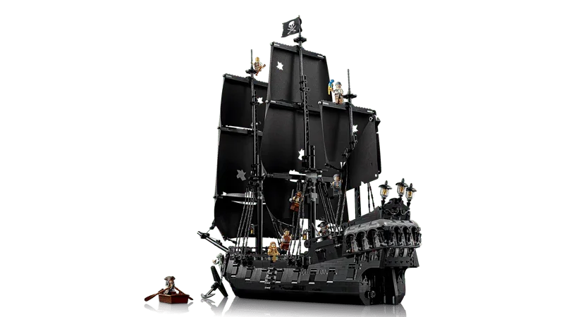 🇪🇺 EU Warehouse-wk-blok-Jack Sparrow Pirate Ship-10365