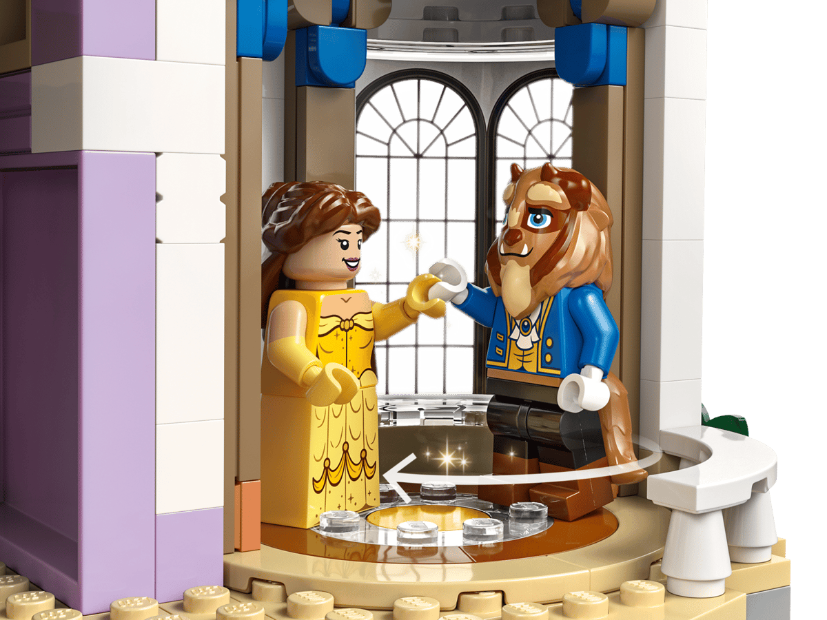 🇪🇺 EU Warehouse-wk-blok-Beauty and the Beast Castle-43263