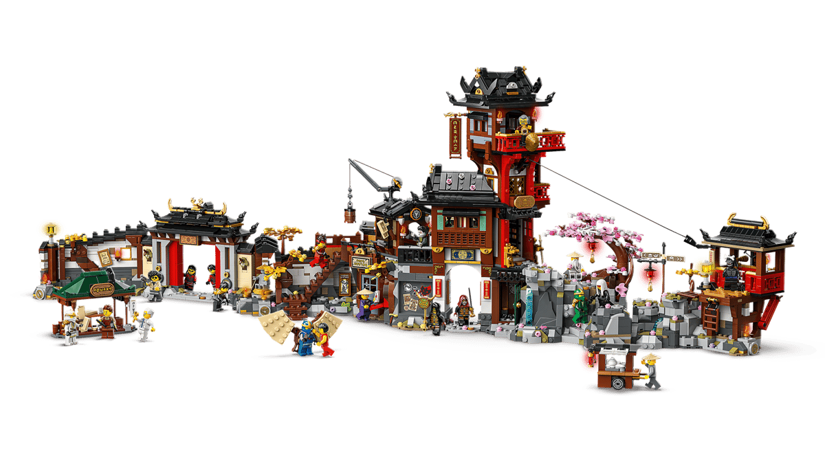 🇪🇺 EU Warehouse-wk-blok-Ninjago Old Town 15th Anniversary-71861