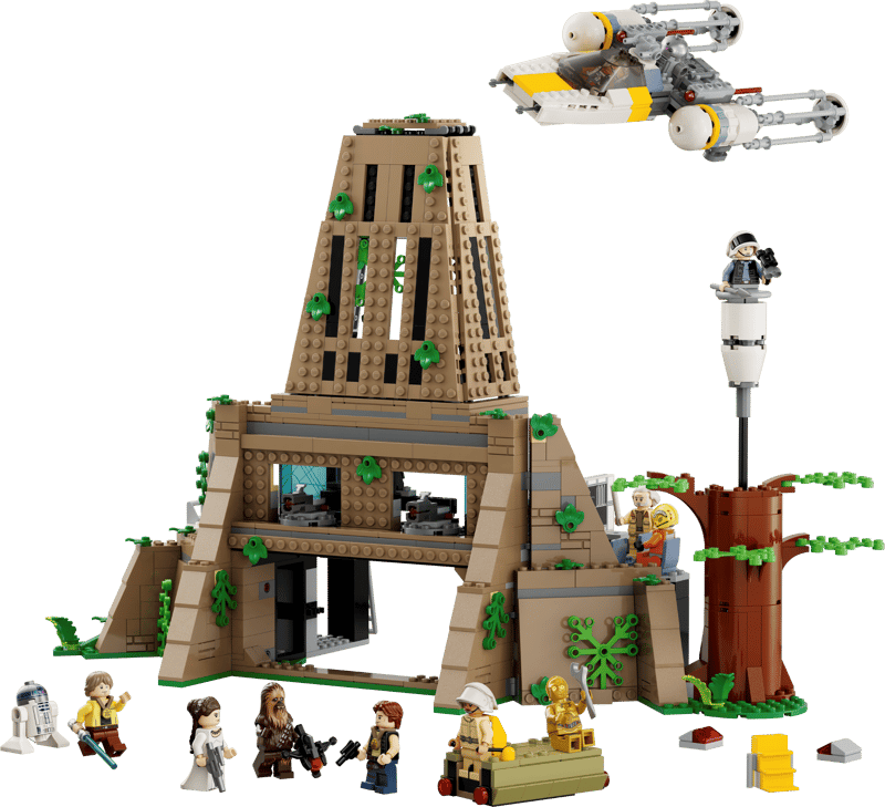 US Warehouse | Yavin 4 Rebel Base Building Set (75365) – 1,067 Pcs | Star Wars