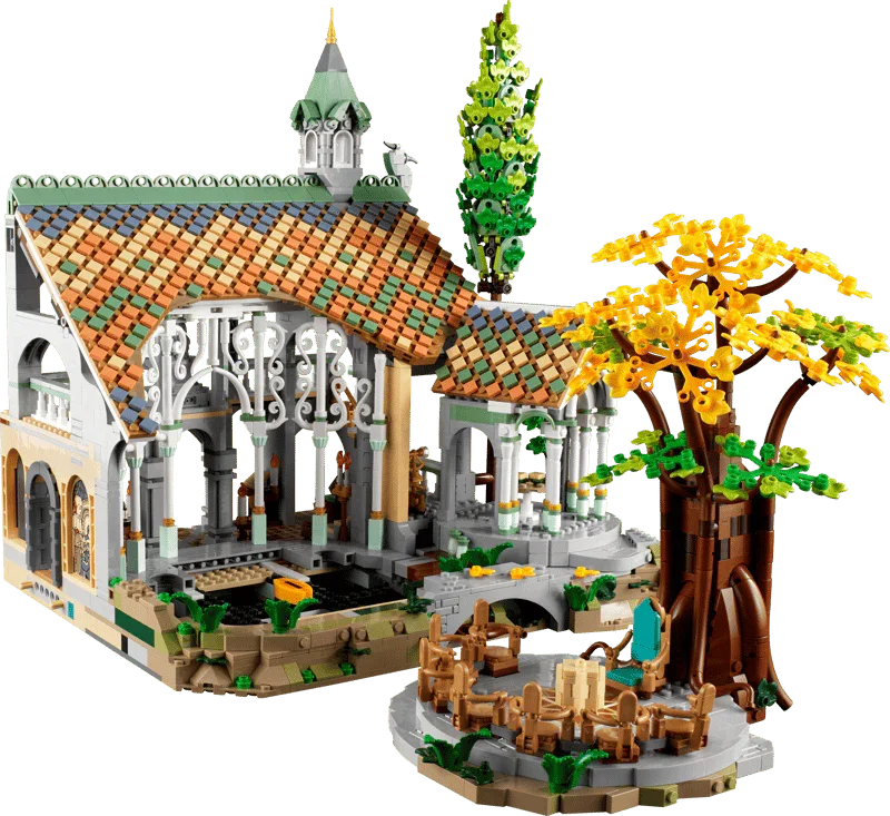 🇪🇺 EU Warehouse-wk-blok-Lord of the Rings Rivendell-10316
