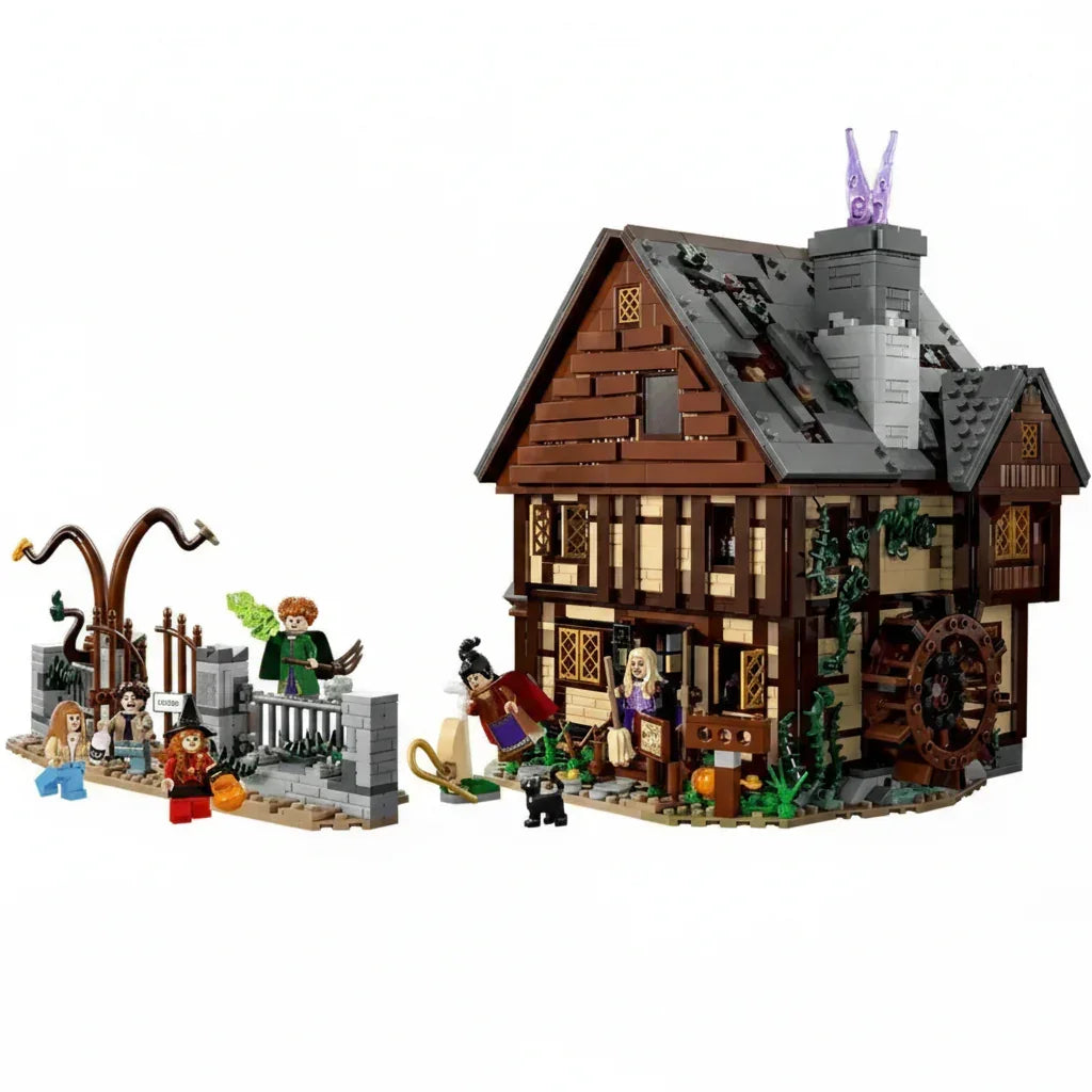🇪🇺 EU Warehouse-wk-blok-Hocus Pocus Sanderson Sisters Cottage-21341