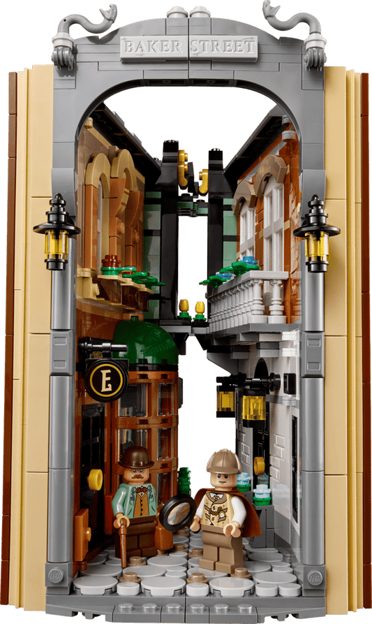 🇪🇺 EU Warehouse-wk-blok-Sherlock Holmes Book Nook-10351
