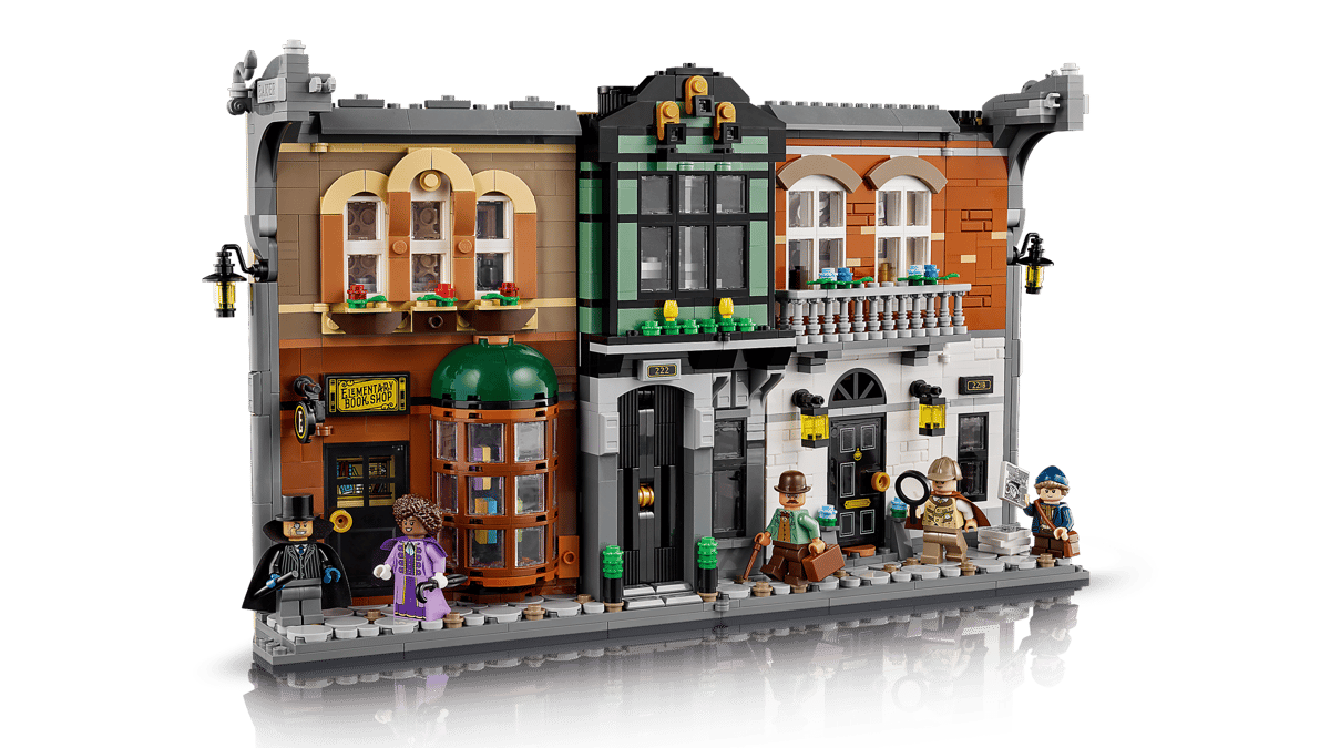 🇪🇺 EU Warehouse-wk-blok-Sherlock Holmes Book Nook-10351