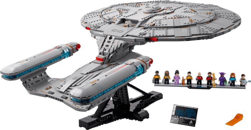 🇪🇺 EU Warehouse-wk-blok-Star Trek USS Enterprise NCC-1701-D-10356
