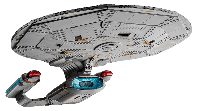 🇪🇺 EU Warehouse-wk-blok-Star Trek USS Enterprise NCC-1701-D-10356