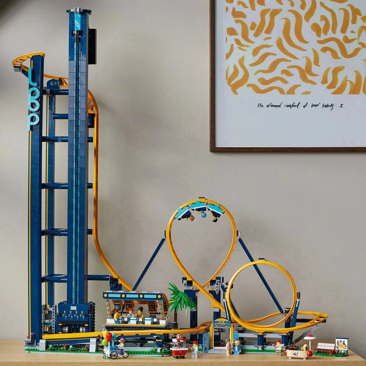 [🇺🇸 US Warehouse]-wk-blok Amusement Park Loop Coaster - 10303