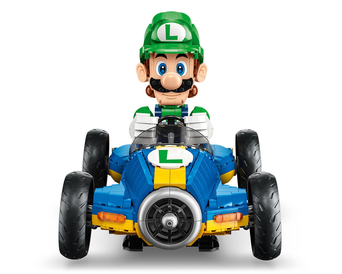 US Warehouse | Luigi Mach 8 Racing Car Building Set – 72050