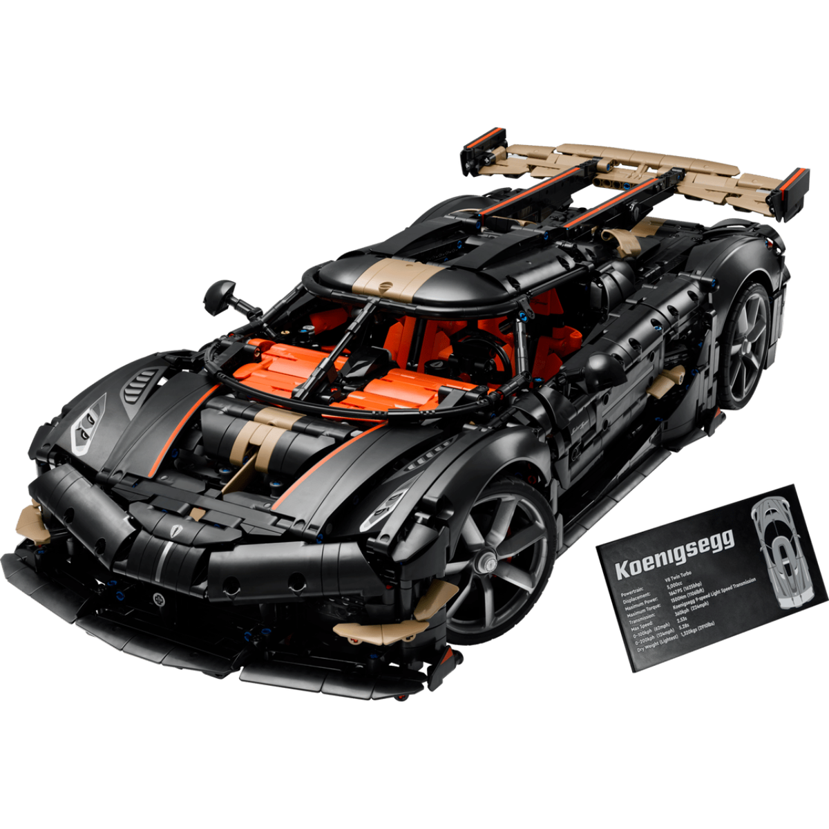 US Warehouse | Koenigsegg Supercar Building Set – 42232