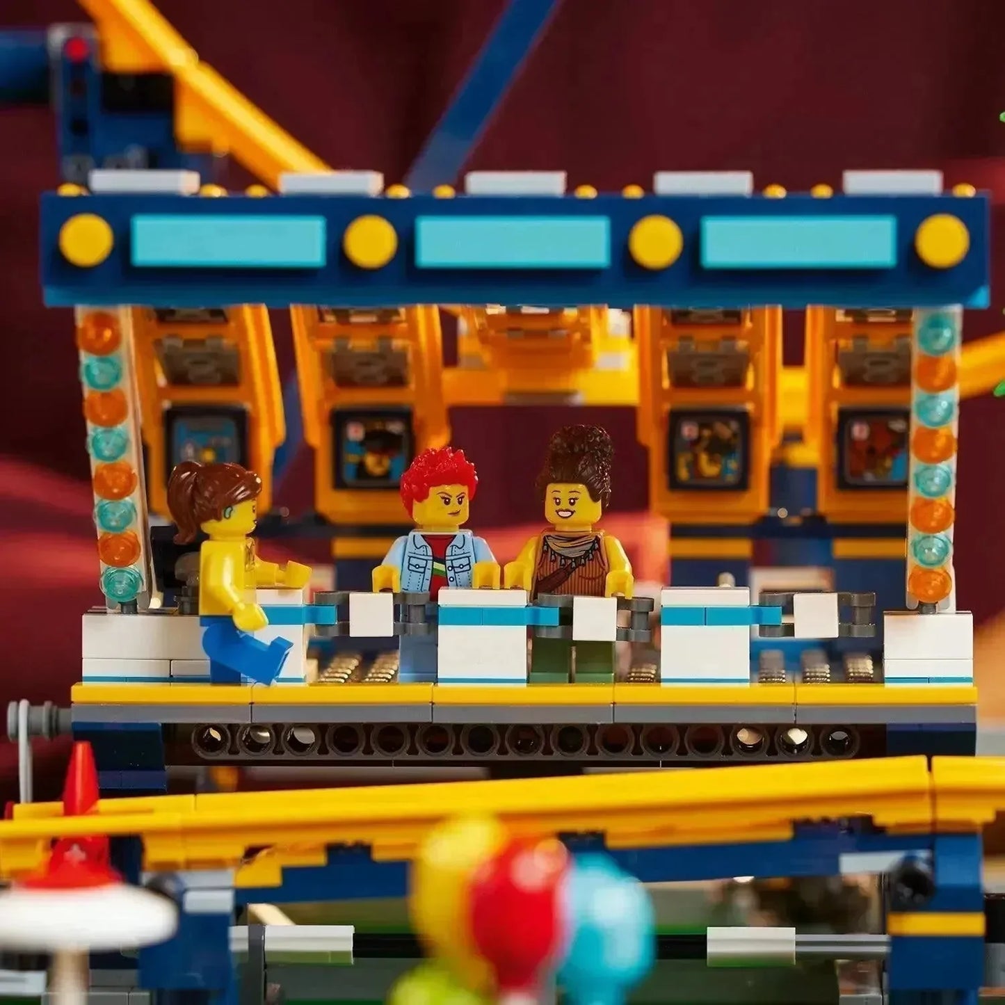 [🇺🇸 US Warehouse]-wk-blok Amusement Park Loop Coaster - 10303