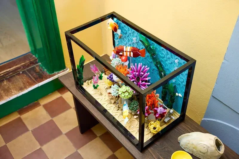[🇺🇸 US Warehouse]-wk-blok  Tropical Aquarium Display - 10366