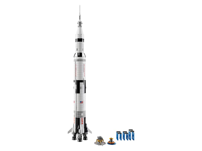 US Warehouse | Apollo Saturn V Space Rocket Building Model (92176) – 1,969 Pcs | NASA