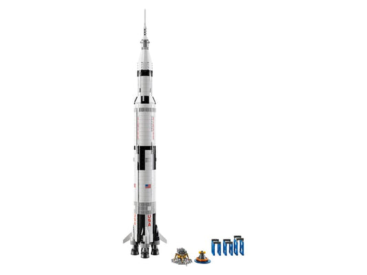 US Warehouse | Apollo Saturn V Space Rocket Building Model (92176) – 1,969 Pcs | NASA