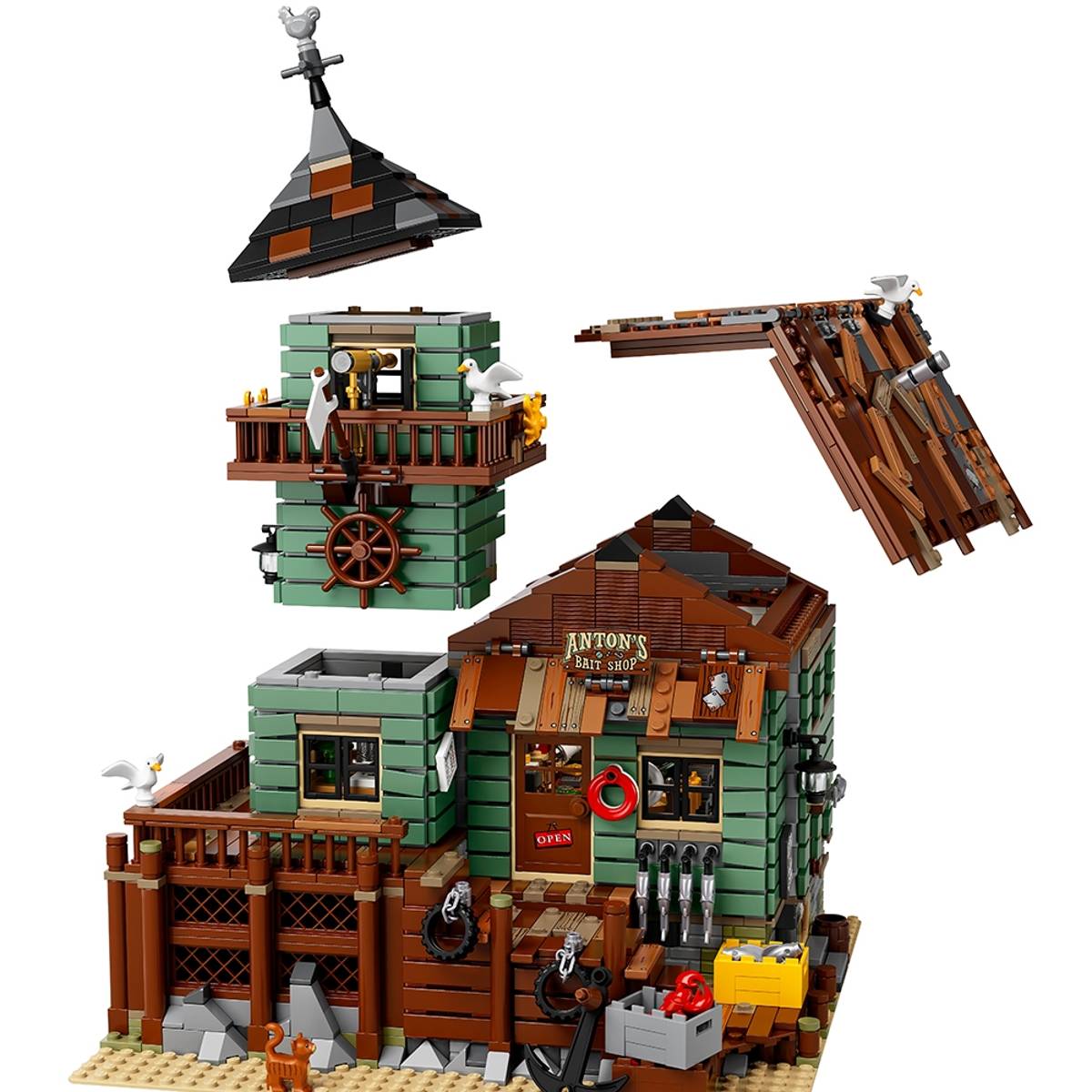 🇪🇺 EU Warehouse-wk-blok-Old Fishing Store-21310