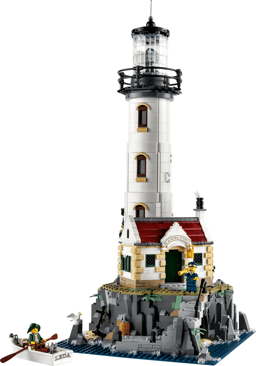 🇪🇺 EU Warehouse-wk-blok-Motorized Lighthouse-21335