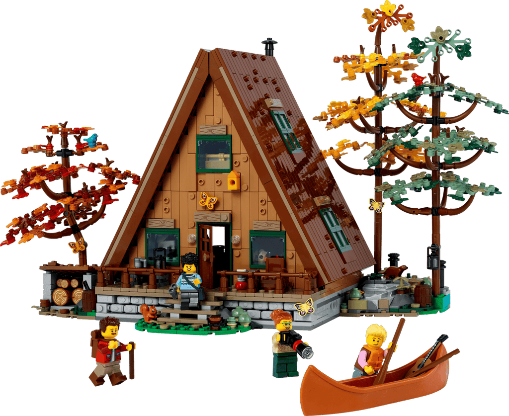 🇪🇺 EU Warehouse-retailerblocks-A-Frame Cabin-21338