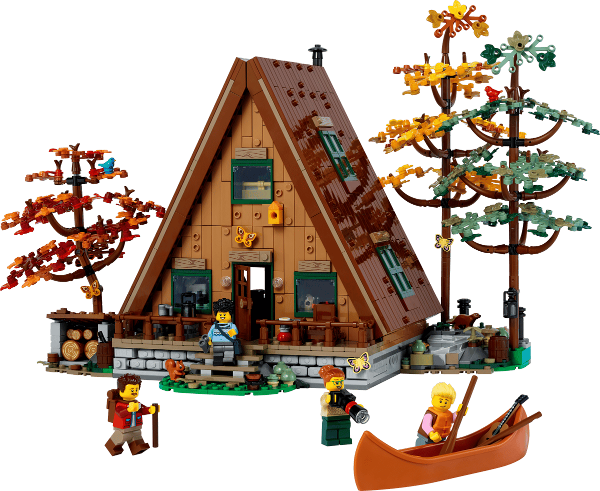 🇪🇺 EU Warehouse-wk-blok-A-Frame Cabin-21338