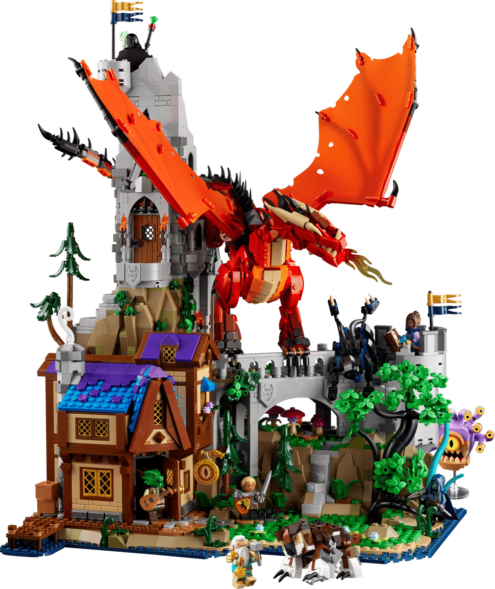 🇪🇺 EU Warehouse-wk-blok-Dungeons and Dragons Red Dragons Tale-21348