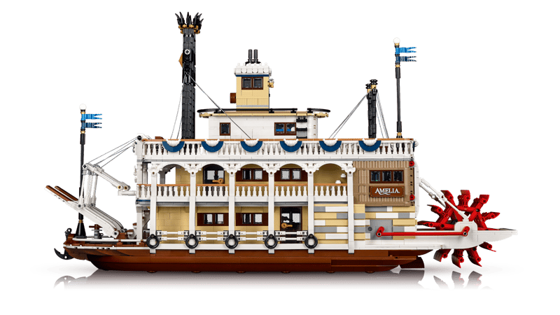 🇪🇺 EU Warehouse-wk-blok-River Steamboat-21356