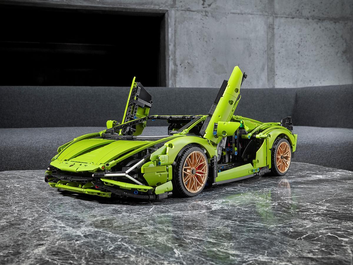 US Warehouse | V12 Supercar Building Set – 42115