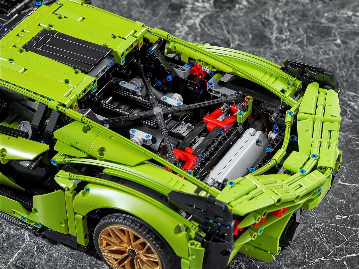 US Warehouse | V12 Supercar Building Set – 42115