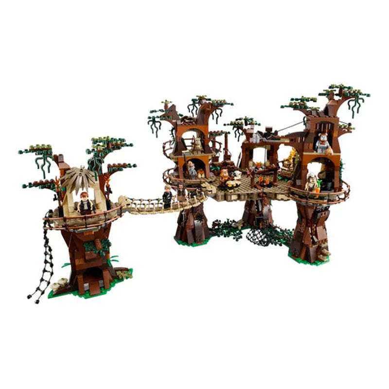 [🇺🇸 US Warehouse]-wk-blok  Forest Moon Village Ultimate Collector - 10236