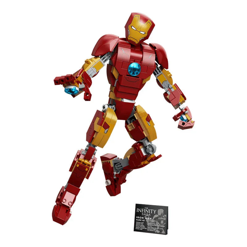 [🇺🇸 US Warehouse]-retailerblocks Armored Hero Figure - 76206