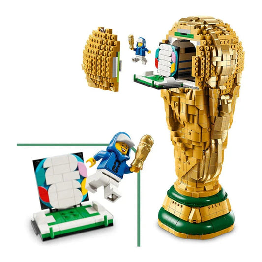 Soccer Championship Trophy 43020 Building Blocks Replica Model