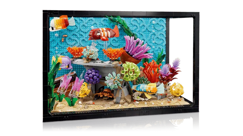 [🇺🇸 US Warehouse]-wk-blok  Tropical Aquarium Display - 10366
