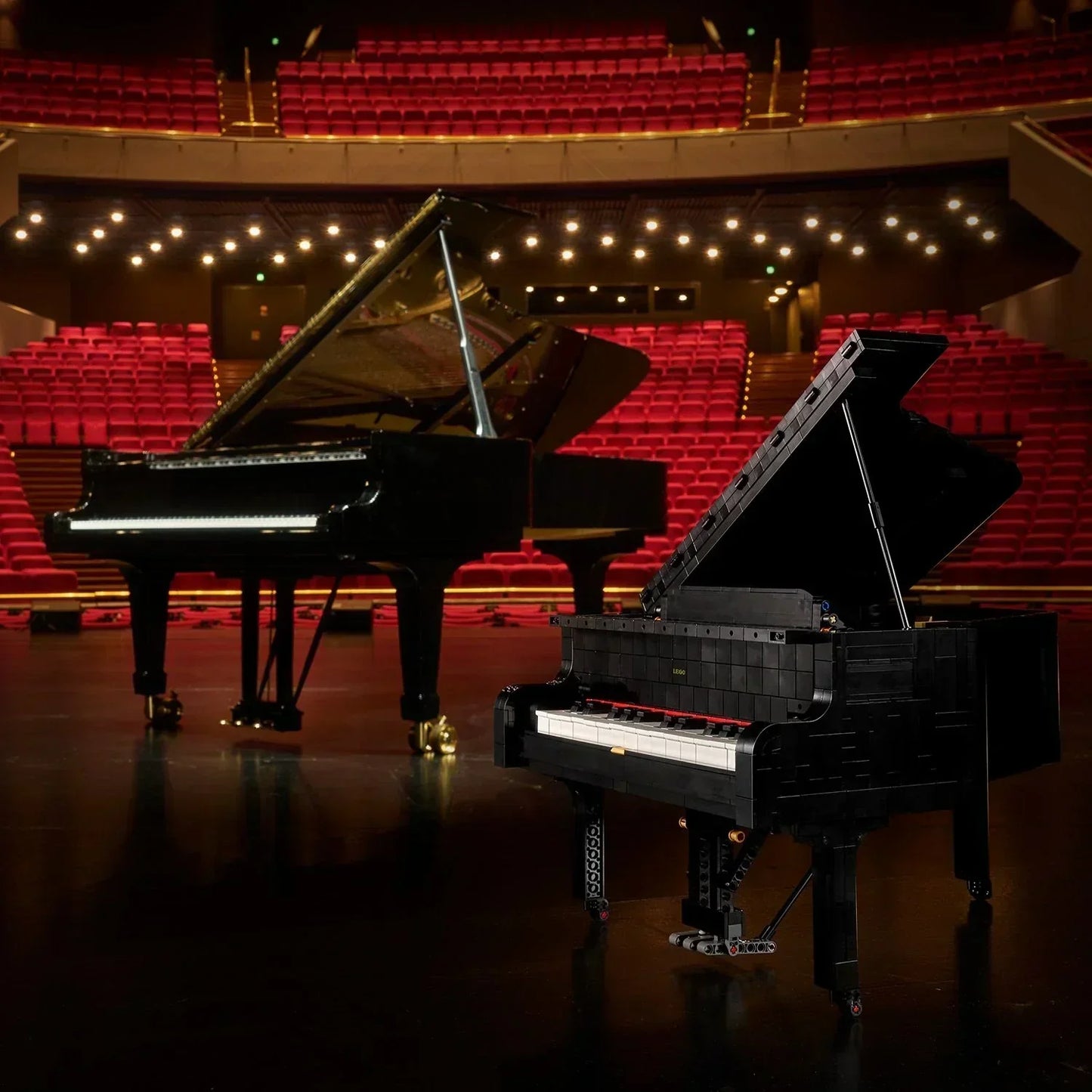 [🇺🇸 US Warehouse]-wk-blok  Grand Piano Building Set - 21323