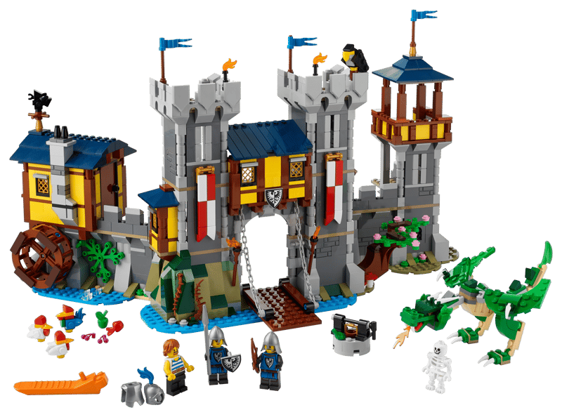 🇪🇺 EU Warehouse-wk-blok-Medieval Castle-31120