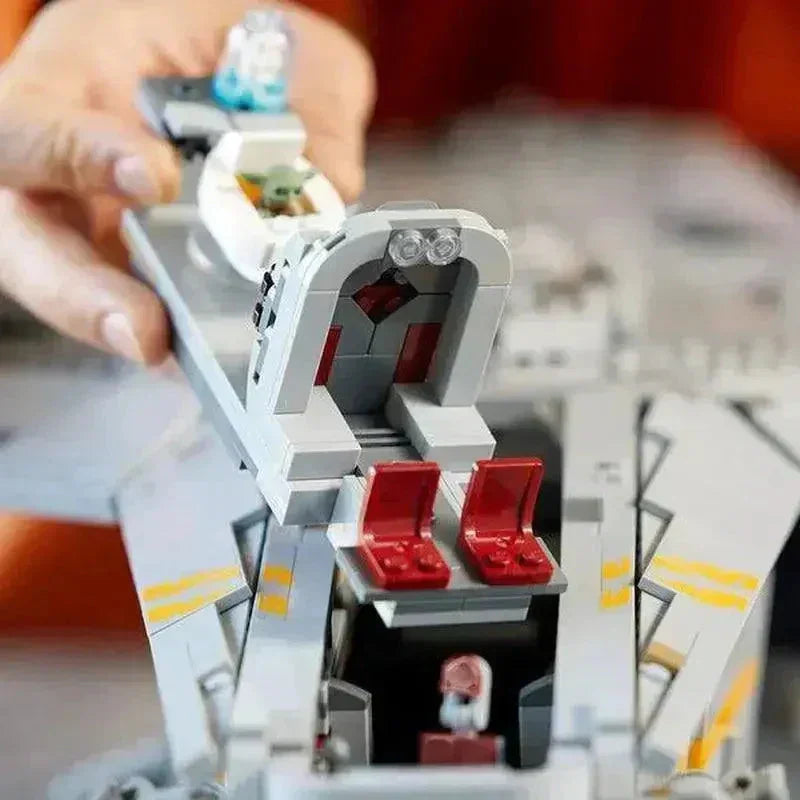 [🇺🇸 US Warehouse]-wk-blok Bounty Hunter's Razor Crest Ship - 75331
