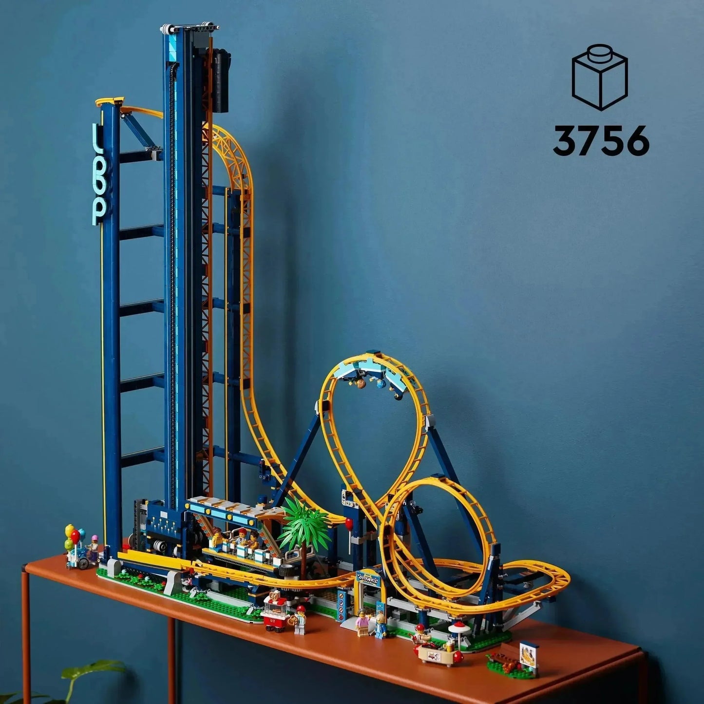 [🇺🇸 US Warehouse]-wk-blok Amusement Park Loop Coaster - 10303