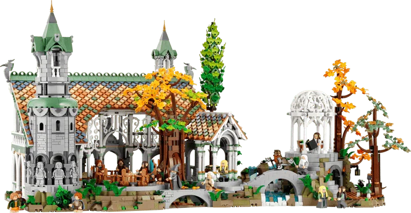 [🇺🇸 US Warehouse]-wk-blok  Elven Valley Sanctuary - 10316