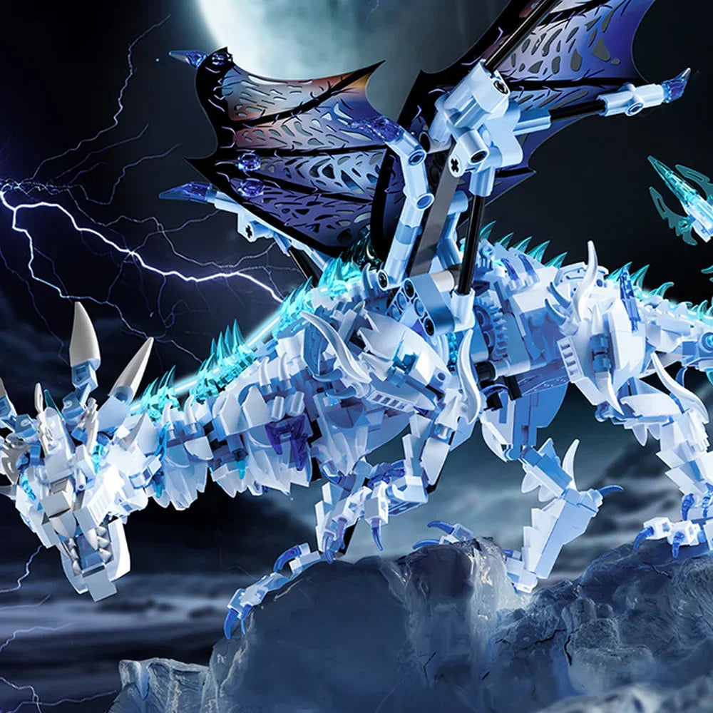 MJI 13093 The Dark lce Dragon Monster Dinosaur