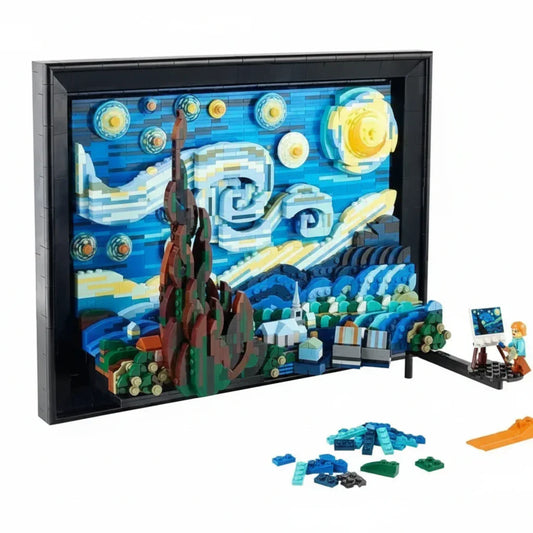 [🇺🇸 US Warehouse]-wk-blok  The Starry Night by Van Gogh - 21333