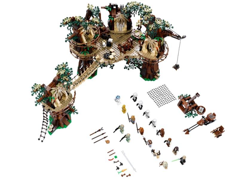 [🇺🇸 US Warehouse]-wk-blok  Forest Moon Village Ultimate Collector - 10236