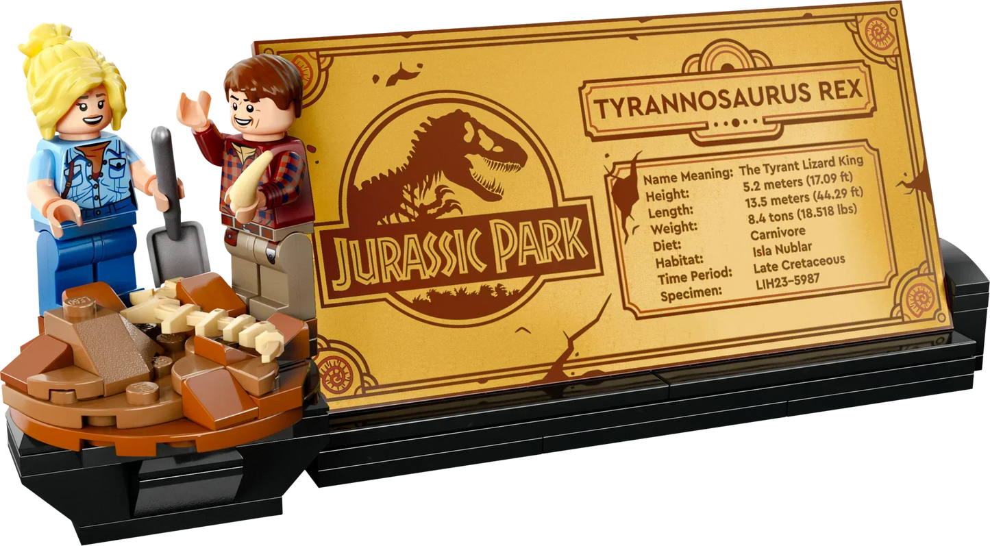 [🇺🇸 US Warehouse]-wk-blok T-Rex Dinosaur Skeleton Fossil - 76968