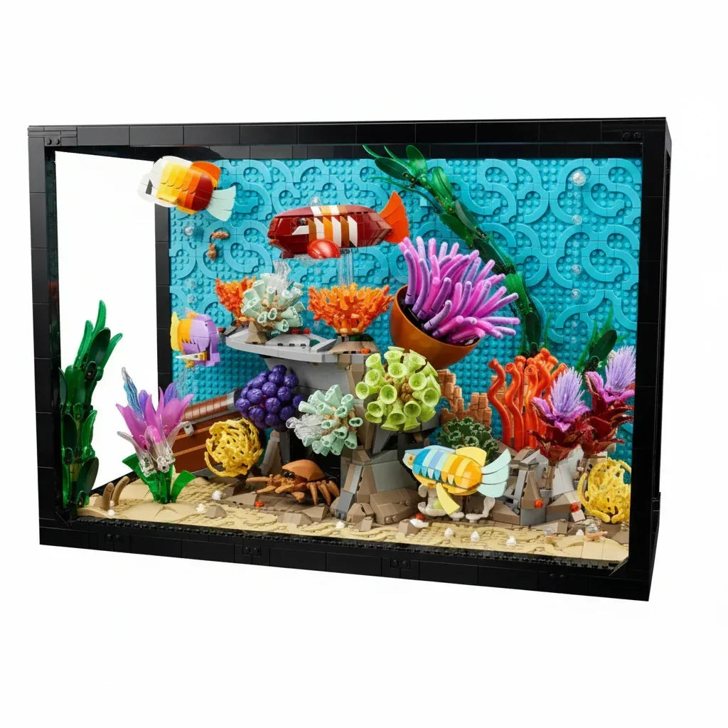 [🇺🇸 US Warehouse]-wk-blok  Tropical Aquarium Display - 10366