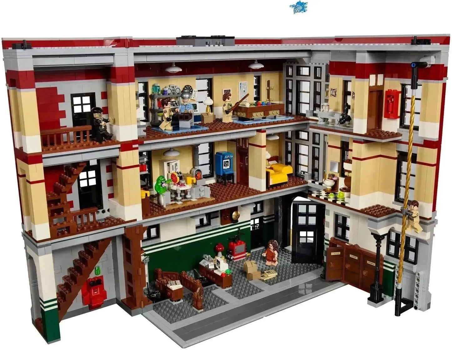 [🇺🇸 US Warehouse]-wk-blok Vintage Firehouse Headquarters - 75827