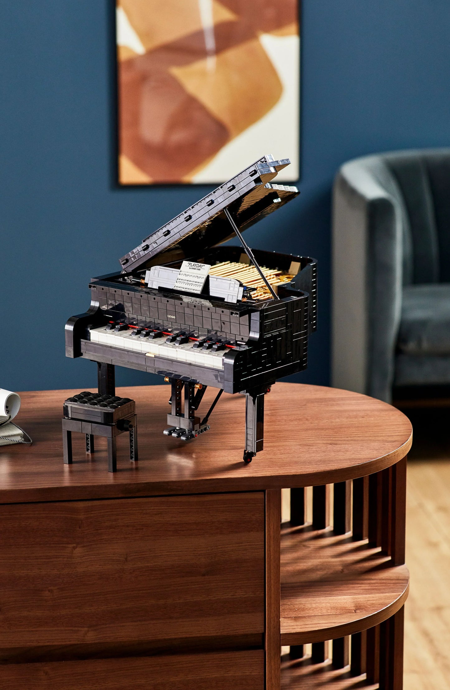 [🇺🇸 US Warehouse]-wk-blok  Grand Piano Building Set - 21323