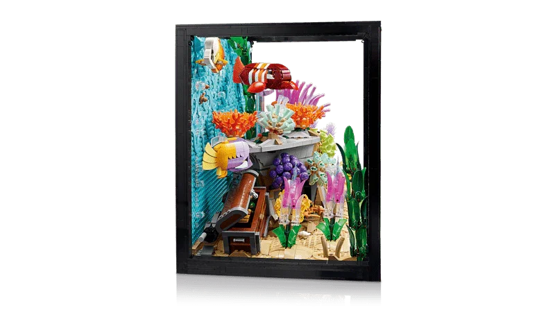 [🇺🇸 US Warehouse]-wk-blok  Tropical Aquarium Display - 10366