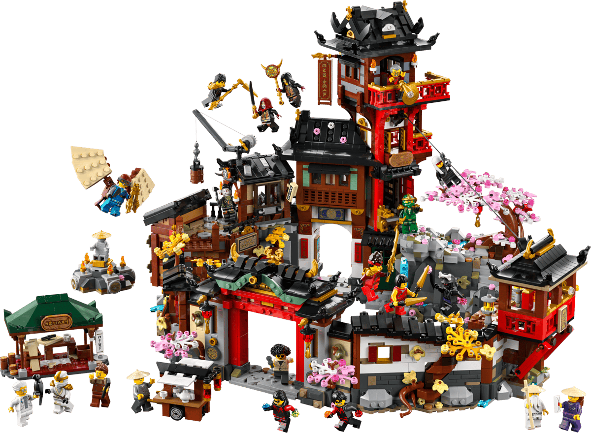 🇪🇺 EU Warehouse-wk-blok-Ninjago Old Town 15th Anniversary-71861