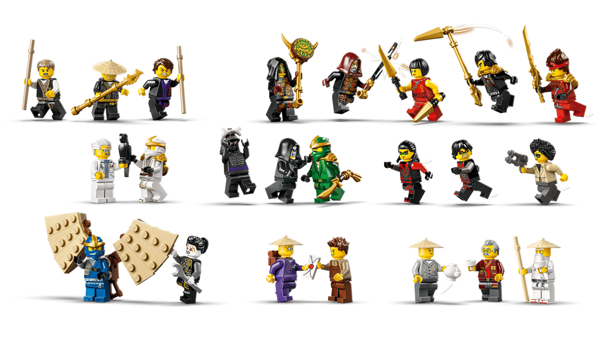 🇪🇺 EU Warehouse-wk-blok-Ninjago Old Town 15th Anniversary-71861