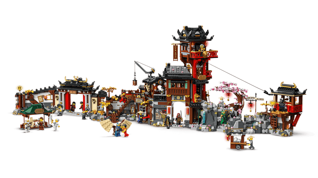 🇪🇺 EU Warehouse-retailerblocks-Ninjago Old Town 15th Anniversary-71861