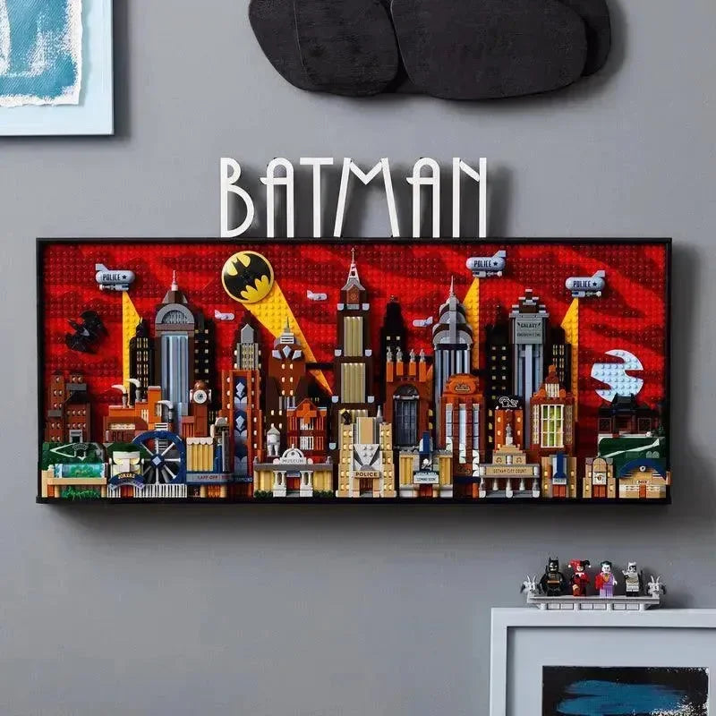 [🇺🇸 US Warehouse]-wk-blok  Dark Knight Gotham Skyline - 76271