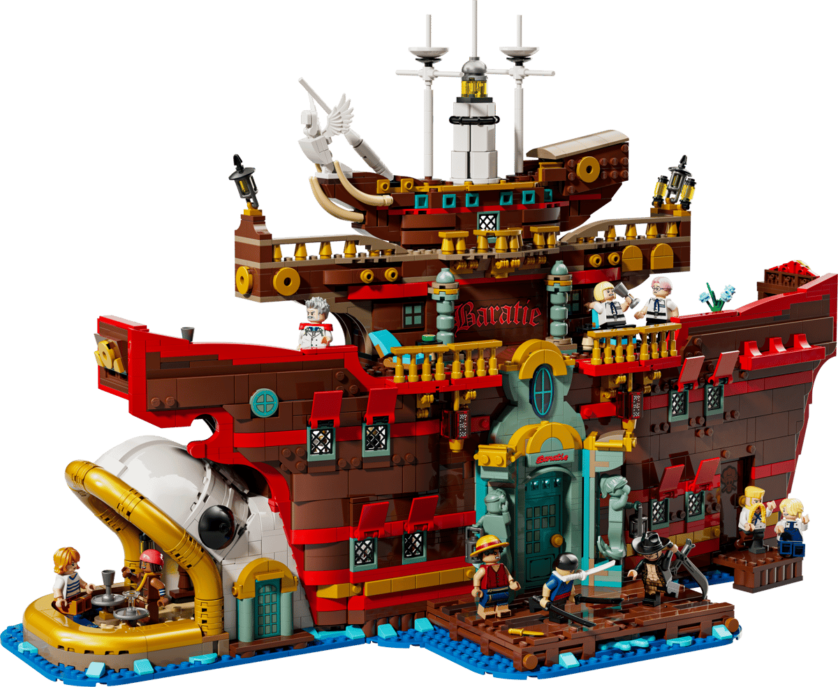 🇪🇺 EU Warehouse-wk-blok-One Piece Baratie Floating Restaurant-75640