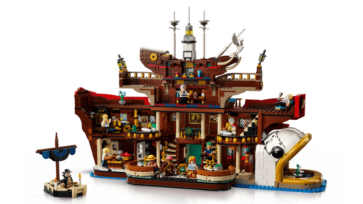 🇪🇺 EU Warehouse-wk-blok-One Piece Baratie Floating Restaurant-75640